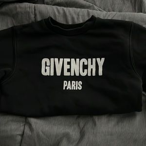 Givenchy black crew neck